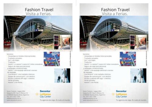 Flyer para Desarrollo Vertical Fashion Ferias